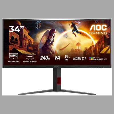 AOC CU34G4 34inch Curved Fast VA UWQHD