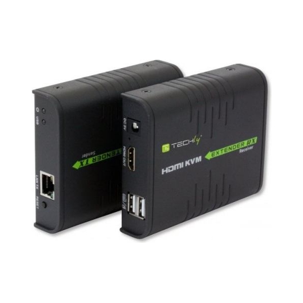 Techly 028214 HDMI KVM Extender w/ USB