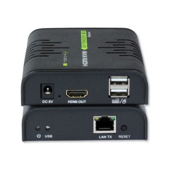 Techly 028214 HDMI KVM Extender w/ USB