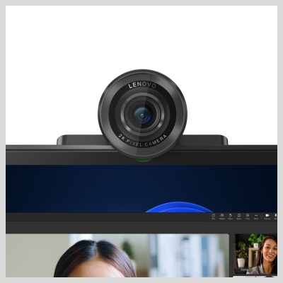 Lenovo QHD Webcam 2K HDR AI