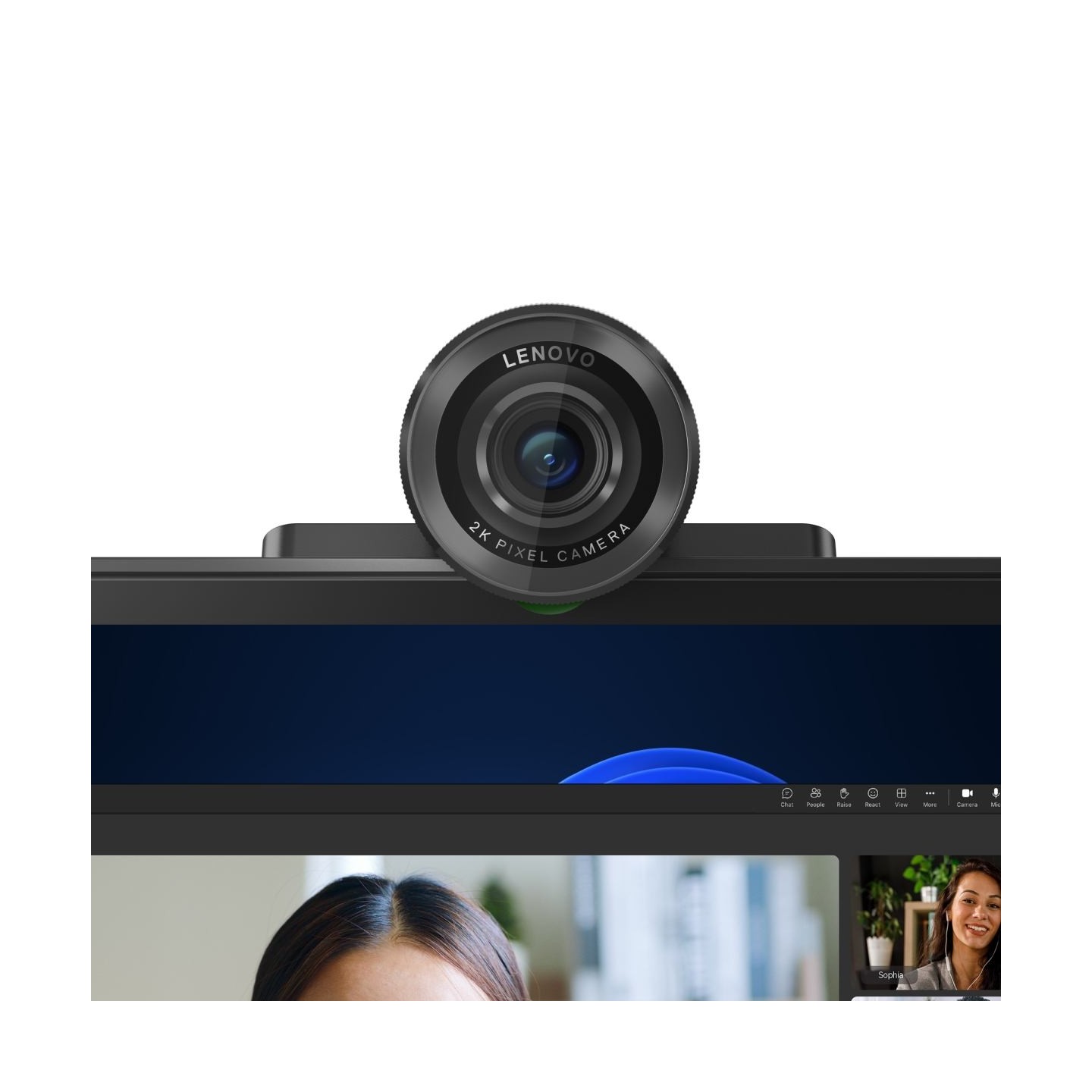Lenovo QHD Webcam 2K HDR AI