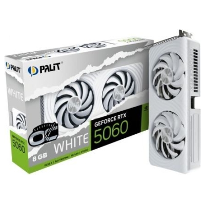 Palit RTX 5060 WHITE OC 8GB GDDR7