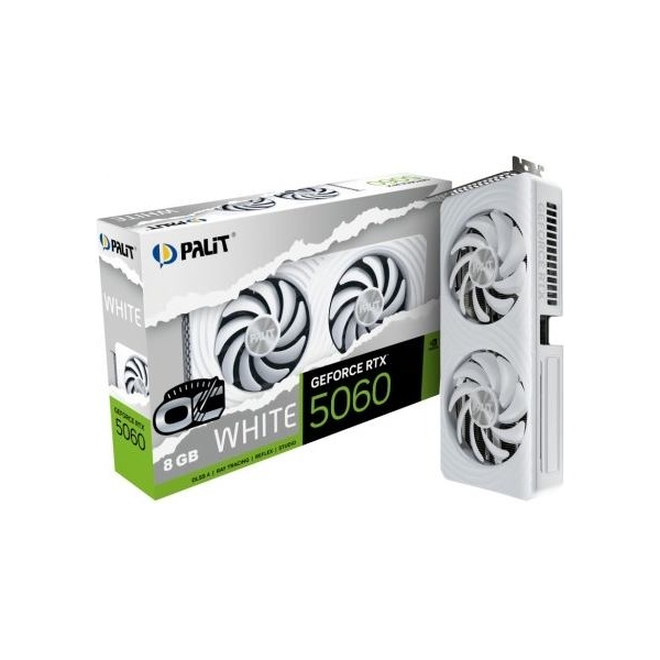 Palit RTX 5060 WHITE OC 8GB GDDR7