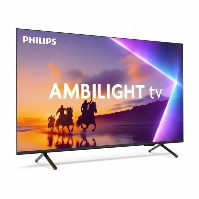 Philips 4K Ambilight TV | 55PUS8510/12 | Philips 55 | Smart TV | TITAN OS | 4K UHD | Black