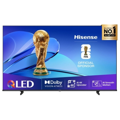 Hisense UHD QLED Smart TV | 65E7Q | 65" | Smart TV | VIDAA OS | UHD | Black