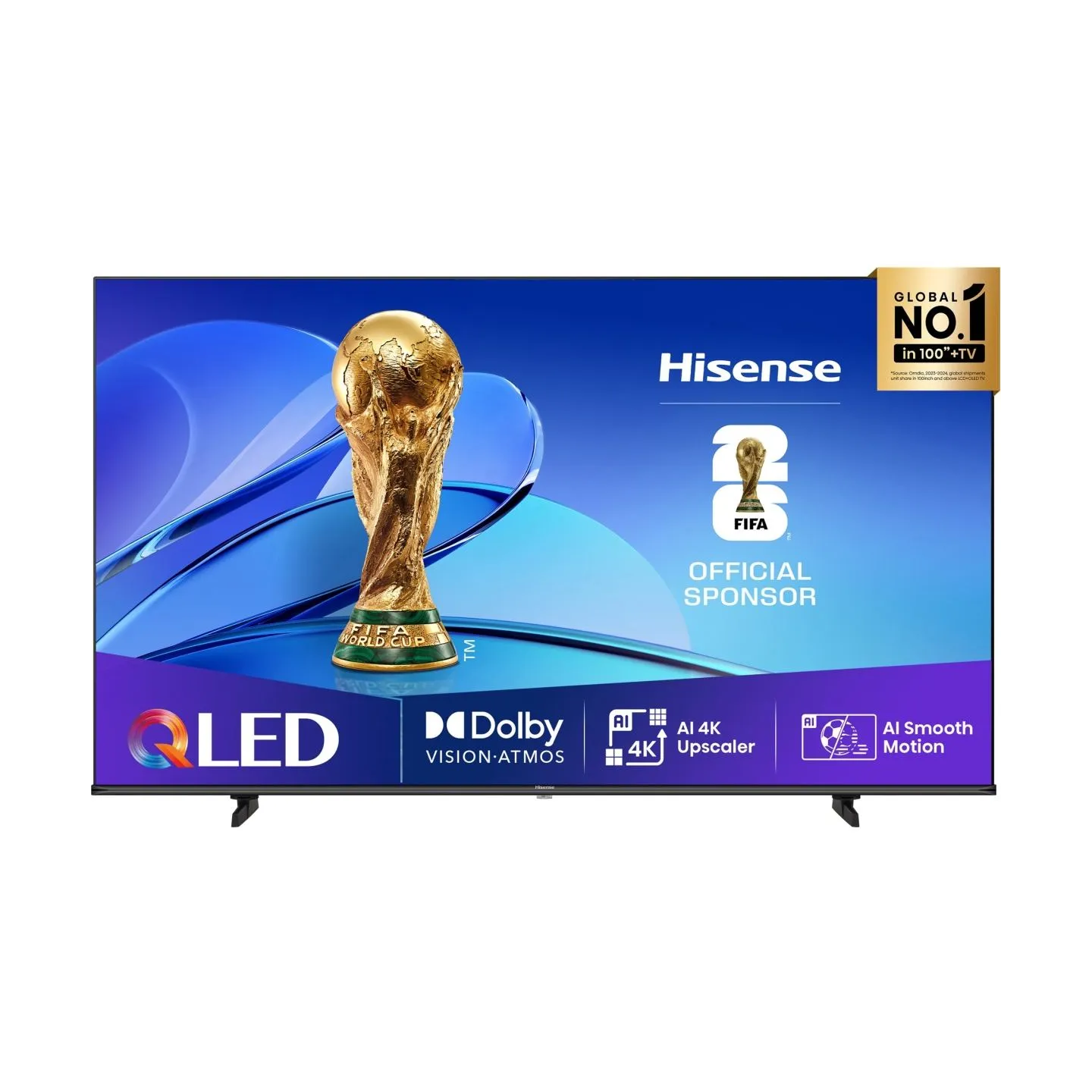 Hisense UHD QLED Smart TV | 65E7Q | 65" | Smart TV | VIDAA OS | UHD | Black