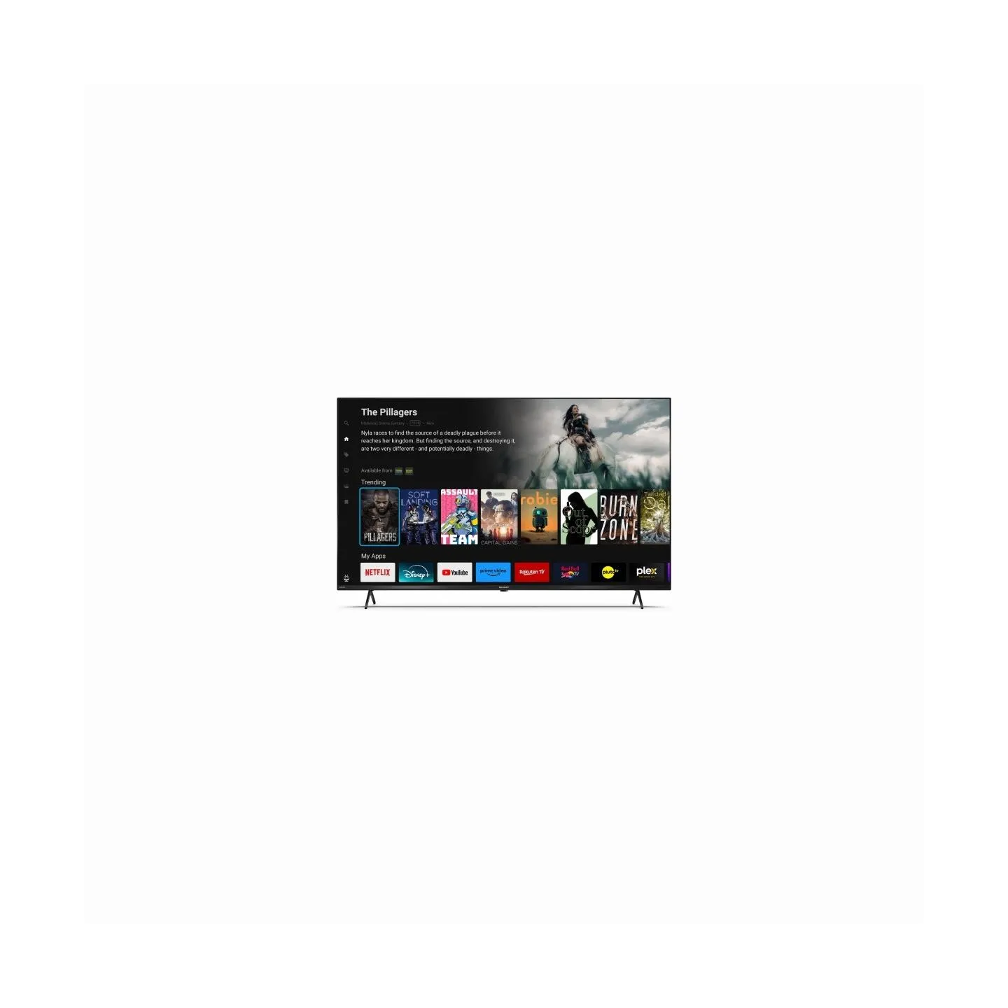 Sharp TV LED 50 inches 50GK4445E