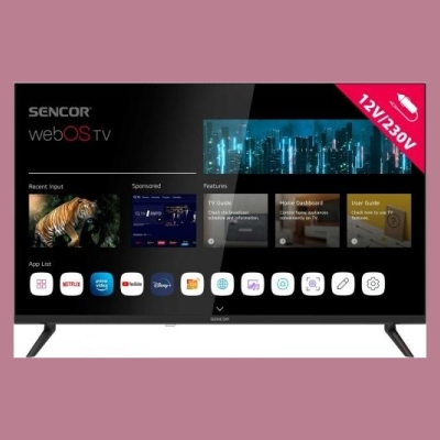 Sencor TV SLE 32 inches 32S830WB Smart webOS 12V BT5.0