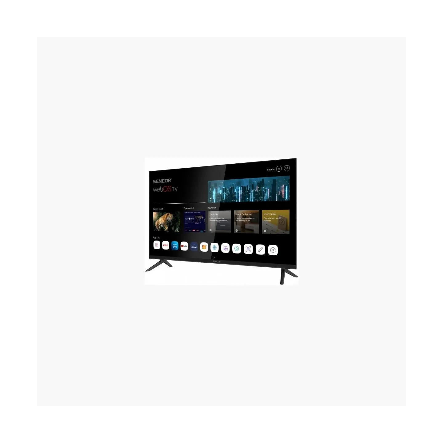 Sencor TV SLE 32 inches 32S830WB Smart webOS 12V BT5.0