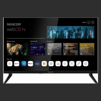Sencor TV 24 inches SMART webOS LG DVB-T/T2/C/S/S2 BT5