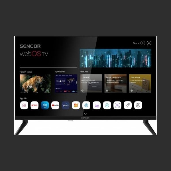 Sencor TV 24 inches SMART webOS LG DVB-T/T2/C/S/S2 BT5