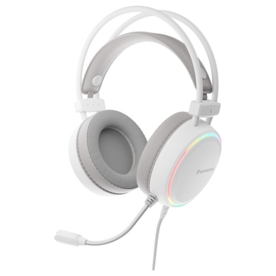Genesis RGB Gaming Headset | Neon 613 G2 | Wired | Over-ear | Microphone | White