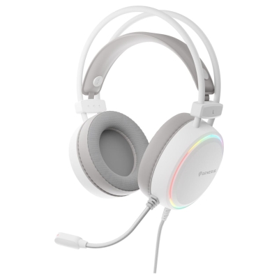 Genesis RGB Gaming Headset | Neon 613 G2 | Wired | Over-ear | Microphone | White