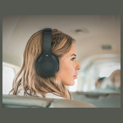 Muse | Headphones | M-295 ANC | Bluetooth | Over-Ear | Microphone | Black | Noise canceling | Wireless