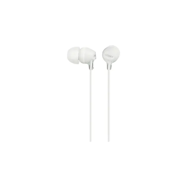 Sony | EX series | MDR-EX15AP | In-ear | White