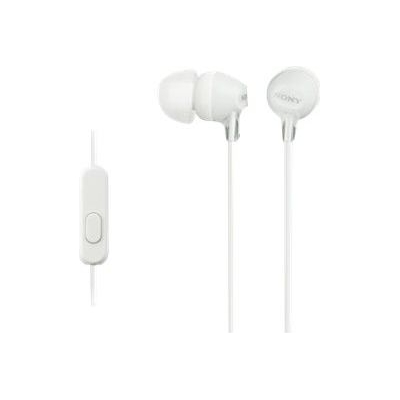 Sony | EX series | MDR-EX15AP | In-ear | White