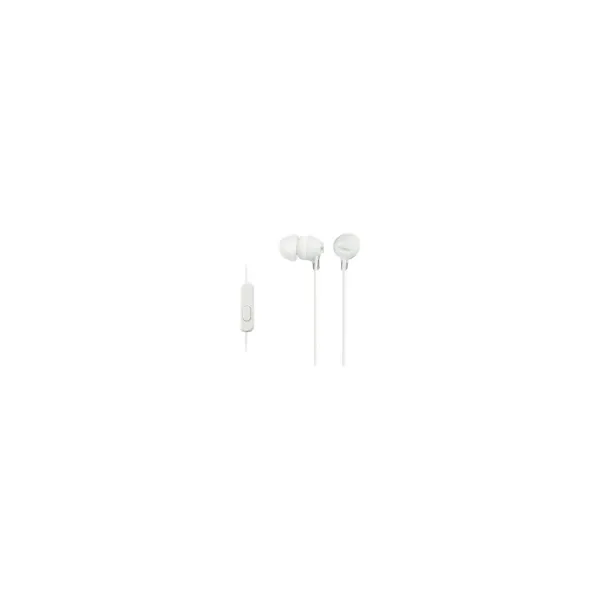Sony | EX series | MDR-EX15AP | In-ear | White