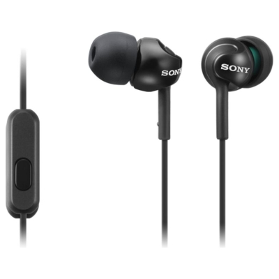 Sony In-ear Headphones EX series, Black | Sony | MDR-EX110AP | In-ear | Black
