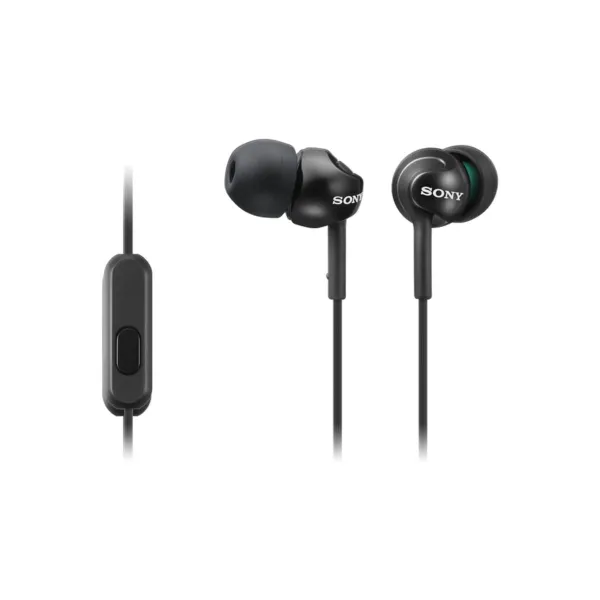 Sony In-ear Headphones EX series, Black | Sony | MDR-EX110AP | In-ear | Black