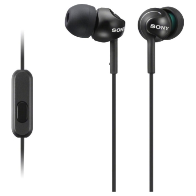 Sony In-ear Headphones EX series, Black | Sony | MDR-EX110AP | In-ear | Black