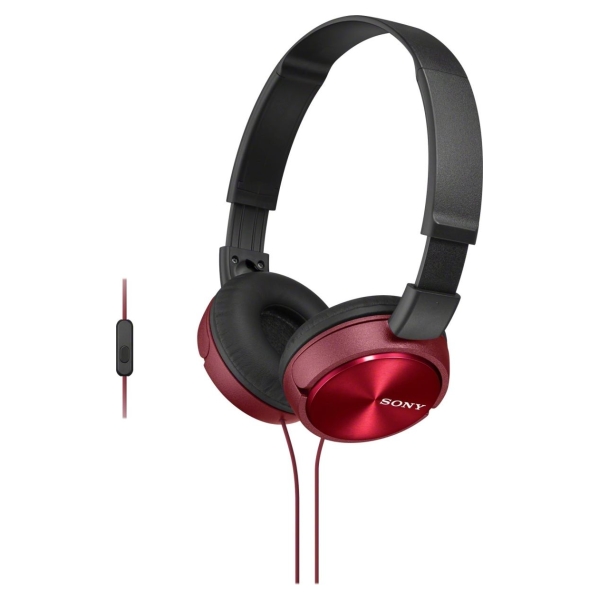 Sony | MDR-ZX310 | Wired | On-Ear | Red
