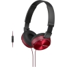 Sony | MDR-ZX310 | Wired | On-Ear | Red