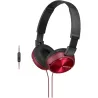 Sony | MDR-ZX310 | Wired | On-Ear | Red
