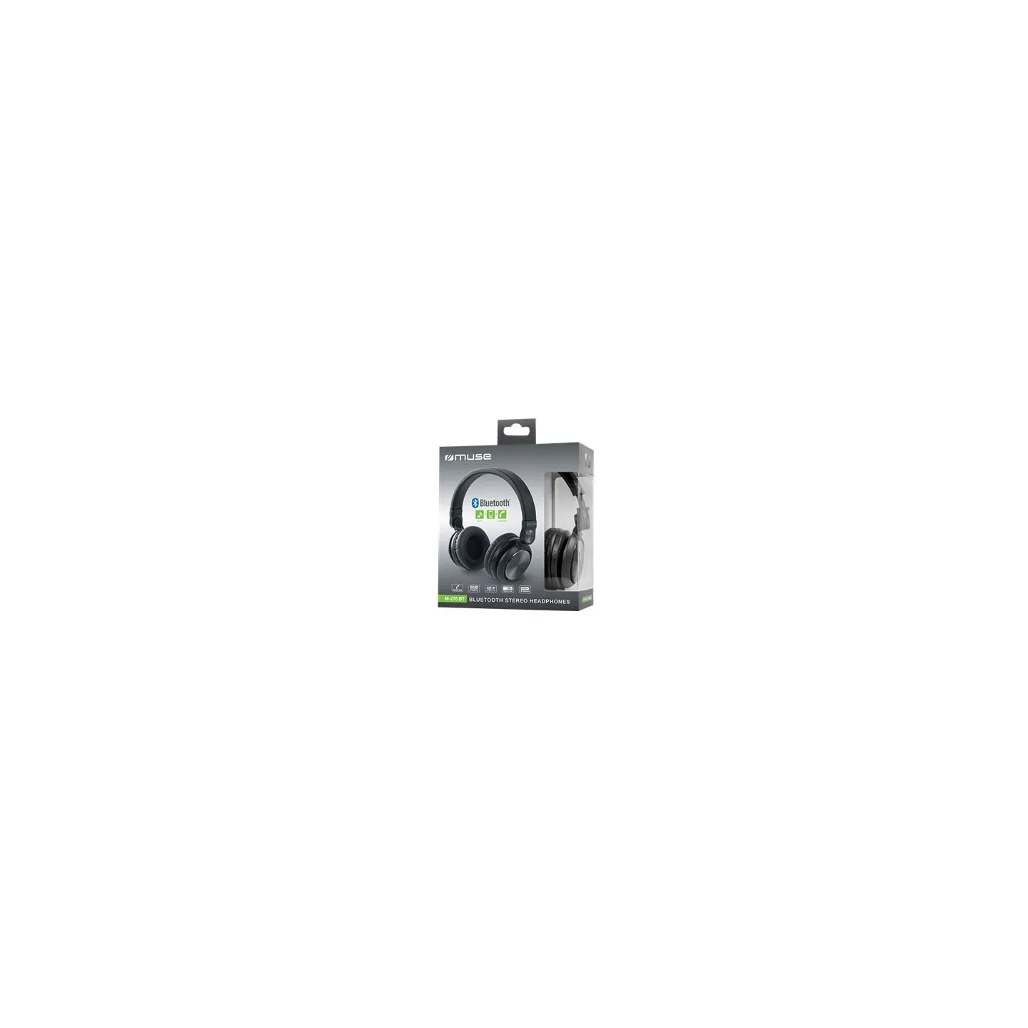 Muse | M-276BT | Wireless | On-Ear | Microphone | Black | Wireless