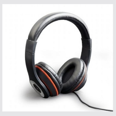 Gembird | Stereo headset, "Los Angeles" + microphone, passive noise canceling | Black