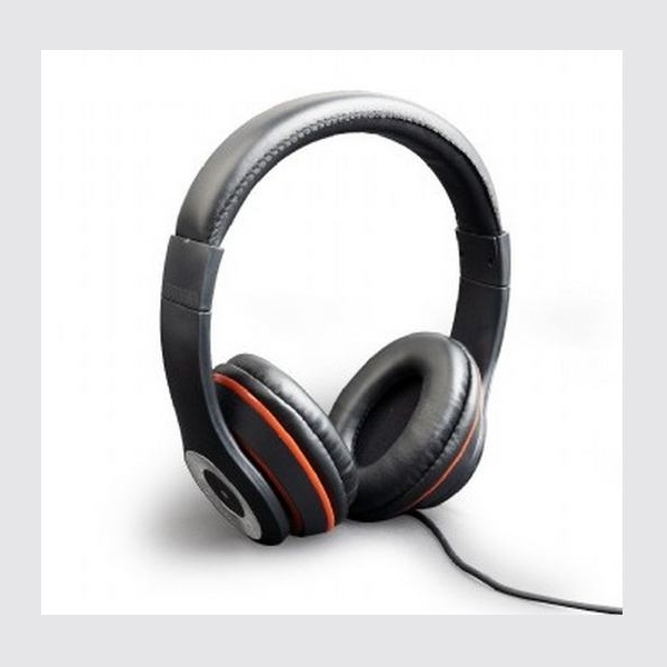 Gembird | Stereo headset, "Los Angeles" + microphone, passive noise canceling | Black