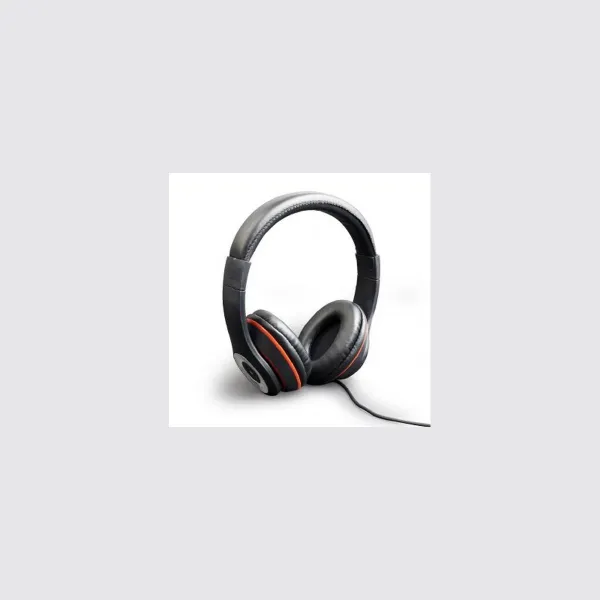 Gembird | Stereo headset, "Los Angeles" + microphone, passive noise canceling | Black