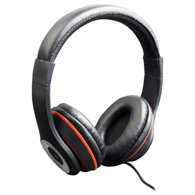 Gembird | Stereo headset, "Los Angeles" + microphone, passive noise canceling | Black