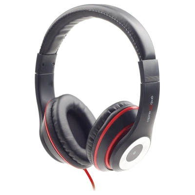 Gembird | Stereo headset, "Los Angeles" + microphone, passive noise canceling | Black