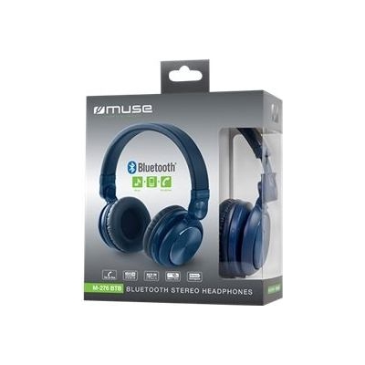 Muse | M-276BTB | Wireless | On-Ear | Microphone | Blue | Wireless