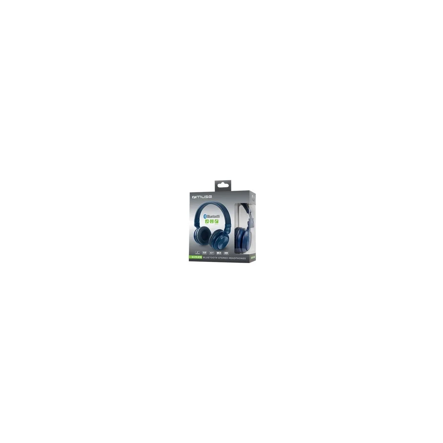 Muse | M-276BTB | Wireless | On-Ear | Microphone | Blue | Wireless