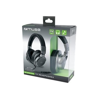 Muse | TV Headphones | M-275 CTV | Wireless/Wired | On-Ear | Black