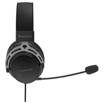Genesis | Gaming Headset | Toron 301 | Wired | Over-Ear | Microphone | Black