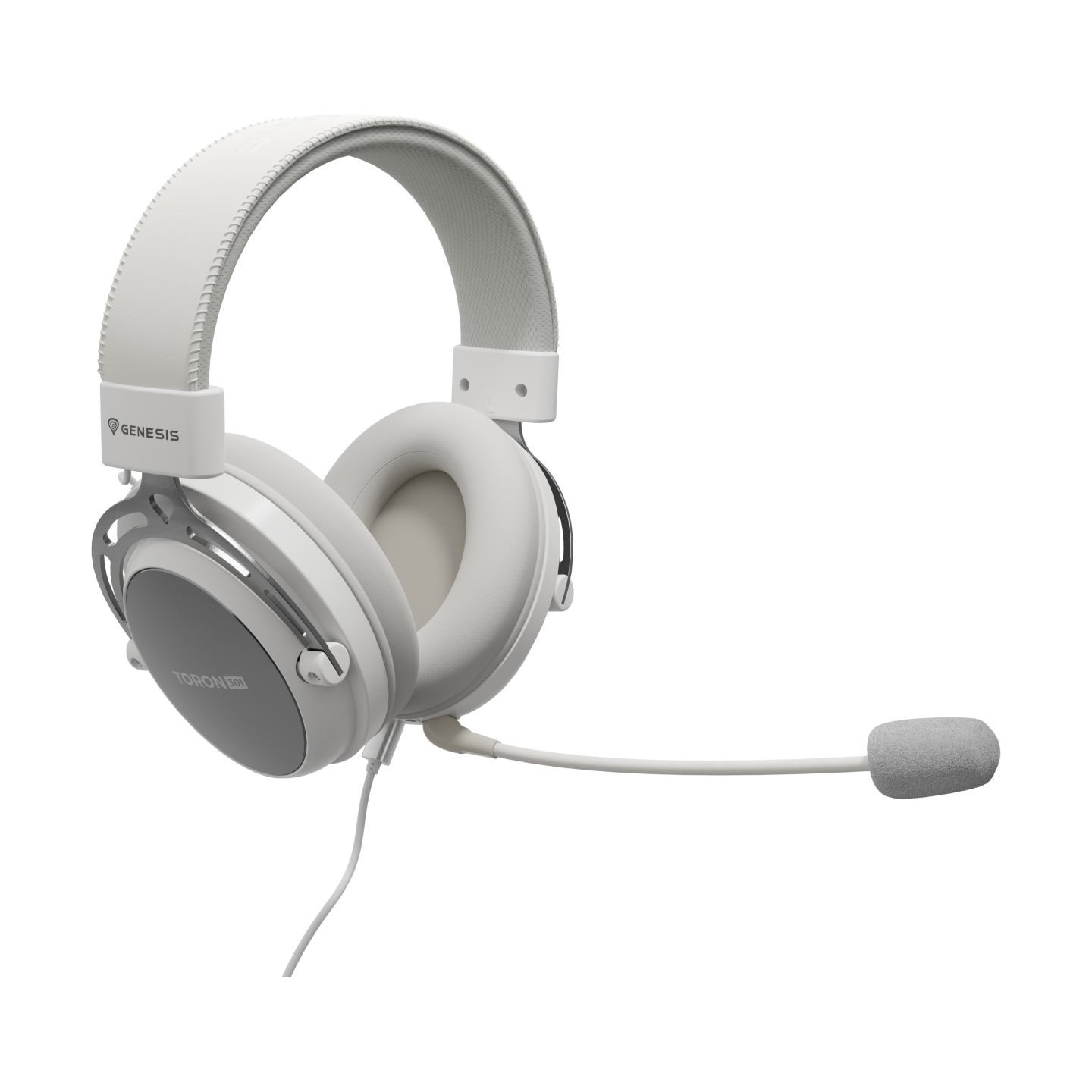 Genesis | Gaming Headset | Toron 301 | Wired | Over-Ear | Microphone | White