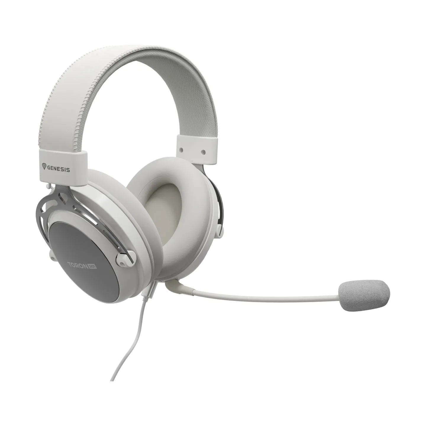 Genesis | Gaming Headset | Toron 301 | Wired | Over-Ear | Microphone | White