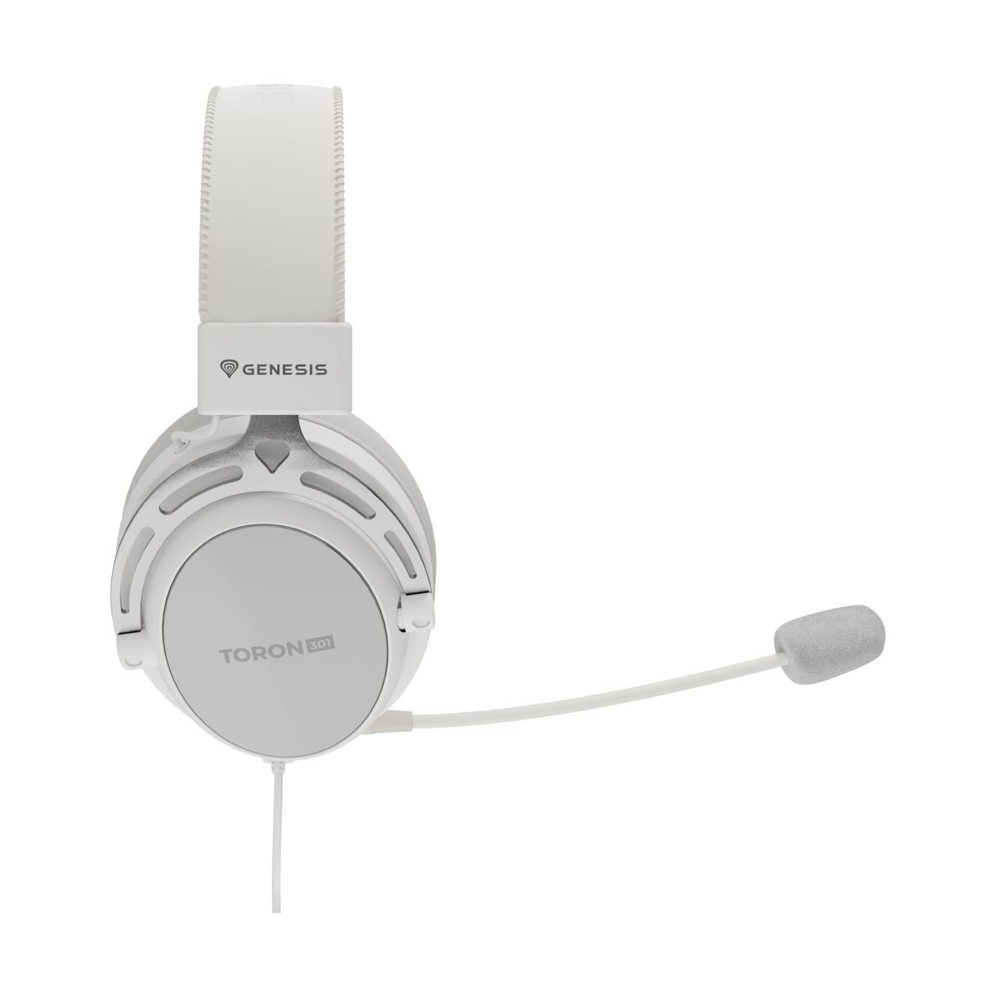 Genesis | Gaming Headset | Toron 301 | Wired | Over-Ear | Microphone | White