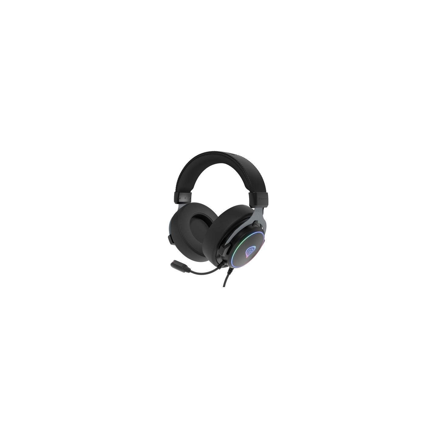 Genesis | Gaming Headset | Neon 764 | Wired | Over-Ear | Microphone | Black