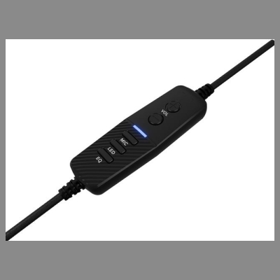 Genesis | Gaming Headset | Neon 764 | Wired | Over-Ear | Microphone | Black