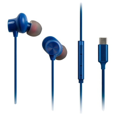Panasonic Earphones | RP-TCM225DEA | Wired | In-Ear | Microphone | Blue