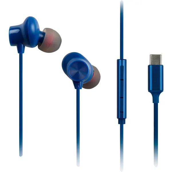 Panasonic Earphones | RP-TCM225DEA | Wired | In-Ear | Microphone | Blue