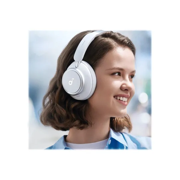 Anker Soundcore | Headphones | Space Q45 | Bluetooth | Over-ear | Microphone | White | Wireless