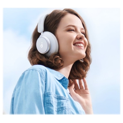 Anker Soundcore | Headphones | Space Q45 | Bluetooth | Over-ear | Microphone | White | Wireless