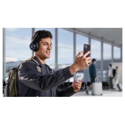 Anker Soundcore | Headphones | Space One | Bluetooth | Over-ear | Microphone | Jet Black | Wireless