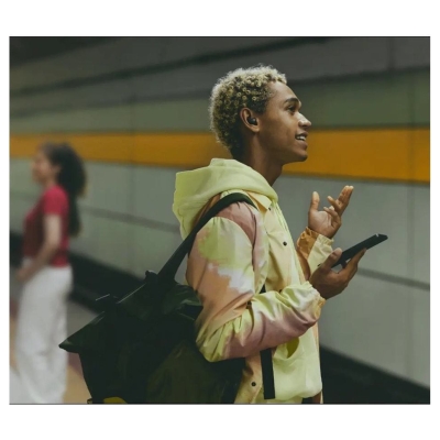 Sony Headphones | WF-LS910N LinkBuds Fit | Bluetooth | In-ear | Black | Noise canceling | Wireless