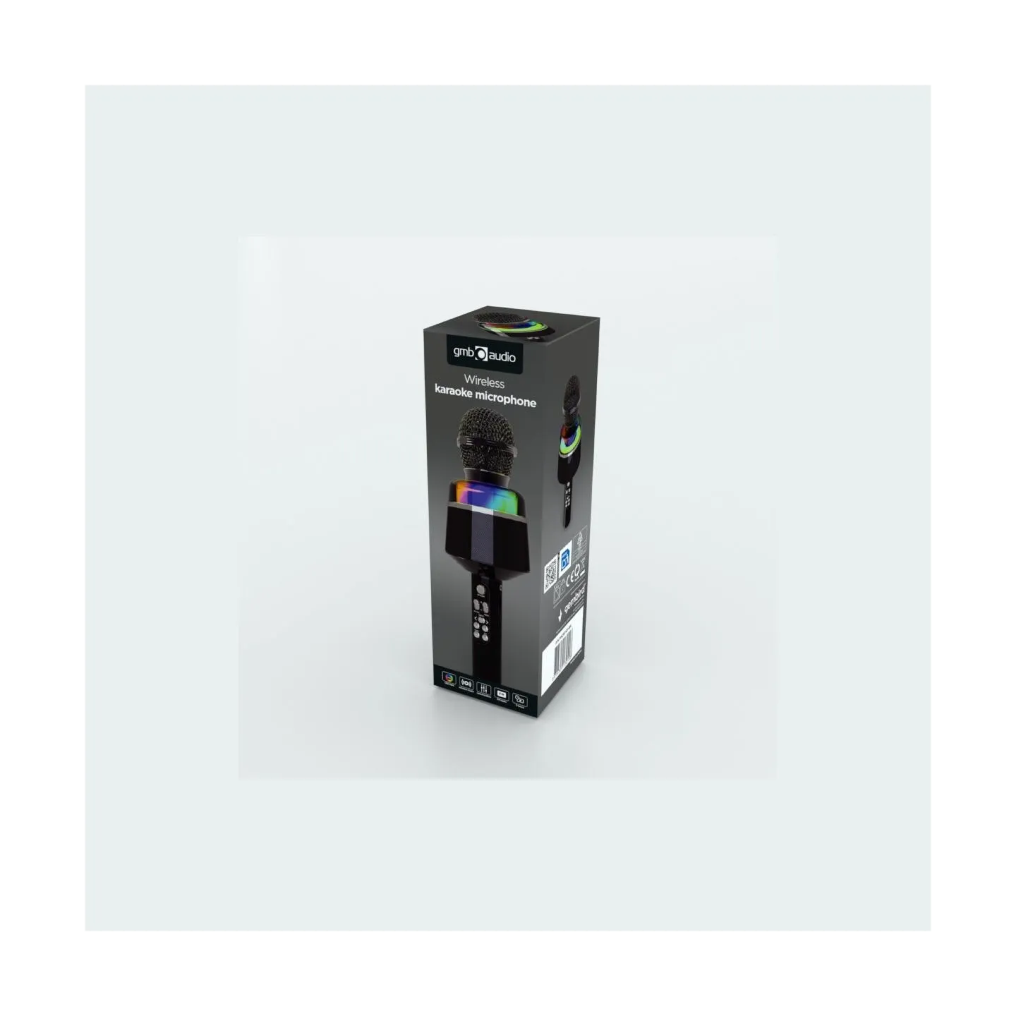 Gembird | Wireless Karaoke Microphone | MICBT-01-BK