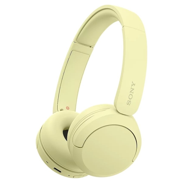 Sony Headphones | WH-CH520 | Bluetooth | On-Ear | Yellow | Wireless